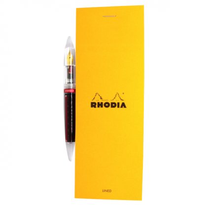 Orange Rhodia Bloc No. 8 Lined Paper Notepad