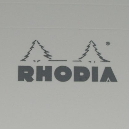 Original Rhodia Bloc No. 11 Head-Stapled Lined Paper Notepad 74 x 105 (Ice White)