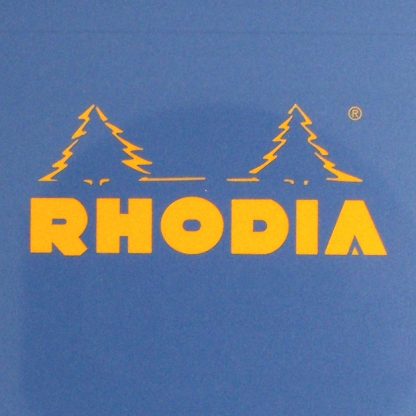 Original Rhodia R ColoR Bloc No. 12 Head-Stapled Lined Paper Notepad 85 x 120 (Sapphire)