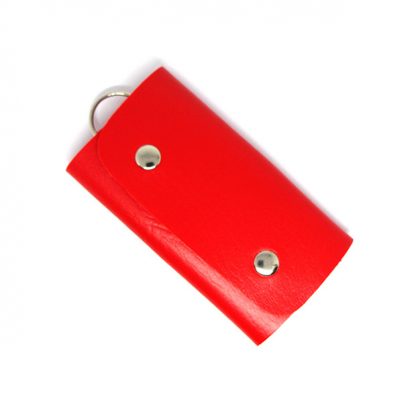 Red-LeatherKey-Organizer