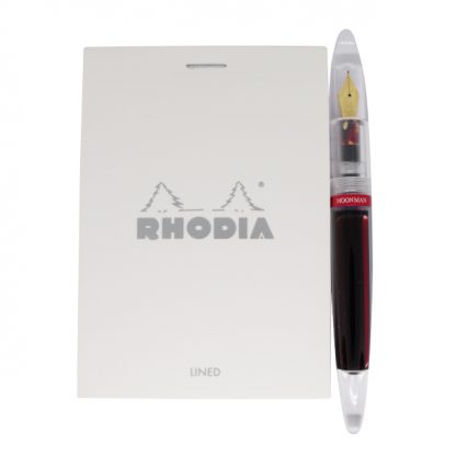 Rhodia Bloc No. 12 Lined Paper Notepad (Ice White)