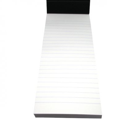 Rhodia Head-Stapled Lined Paper Notepad 74 x 210 (Black)