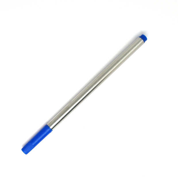 Rollerball Pen Refill, .5mm, Blue