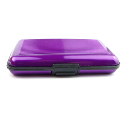 Aluminum Wallet RFID (Purple)