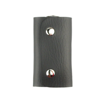 Black Leather Keychain