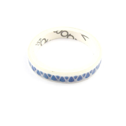 Blue Water Drop Washi Tape