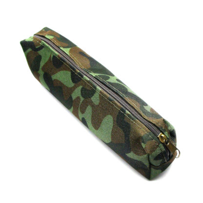 Camouflage Fountain Pen And Pencil Case (Dark Green)