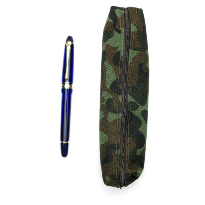 Camouflage Pencil and Pen Case (Dark Green)