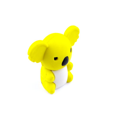 Cute Koala Pencil Eraser (Yellow)
