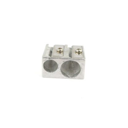 Dual Hole Metal Pencil Sharpener