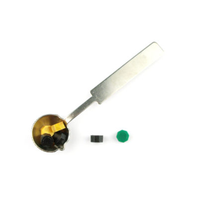 Gold Bronze Sealing Wax Beads Spoon