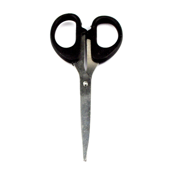 Multipurpose Medium Scissor Comfortable Black Grip - InexPens