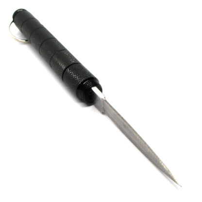 Multi Functional Keychain Letter Opener Box Cutter (Black)