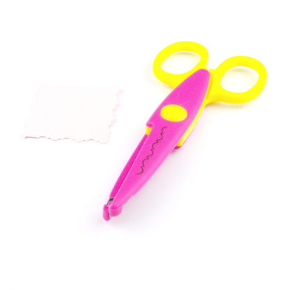Postmark Pattern Scrapbooking Craft Scissor