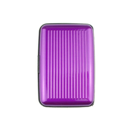 RFID Blocking Aluminum Wallet (Purple)