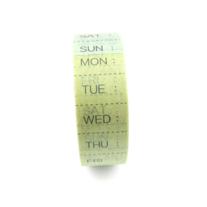 Scrapbooking Weekly Planner Washi Tape