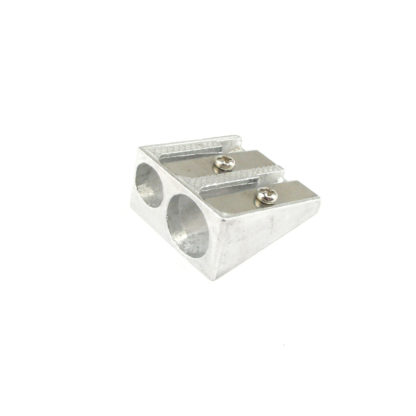 Stainless Steel Dual Hole Pencil Sharpener