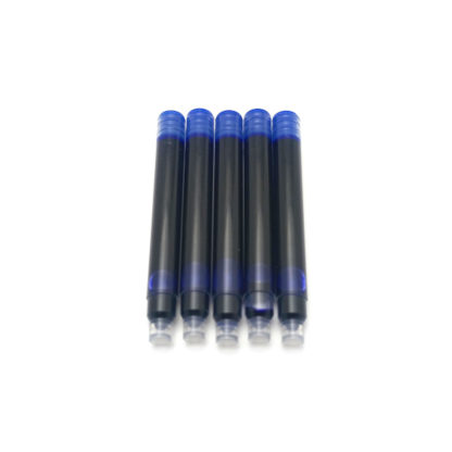 Top Dikawen Slim Fountain Pen Ink Cartridges (Blue)