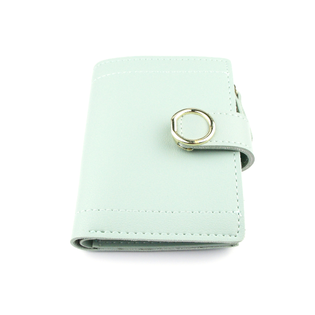 Vegan Leather Women’s Wallet (Blue) InexPens