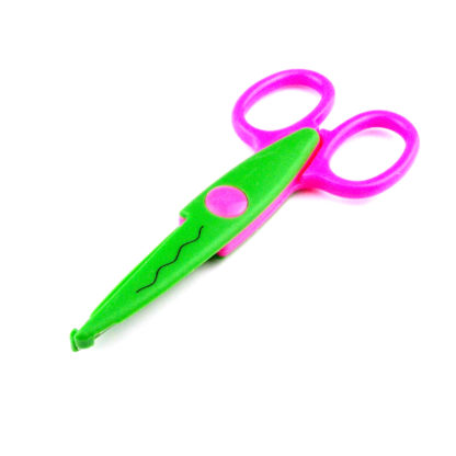 Wave Paper and Pictures Scrapbooking Craft Scissor
