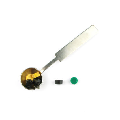 White Sealing Wax Beads Spoon