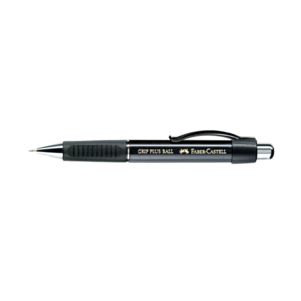 FaberCastell Grip Plus Ballpoint Pen (Black) InexPens