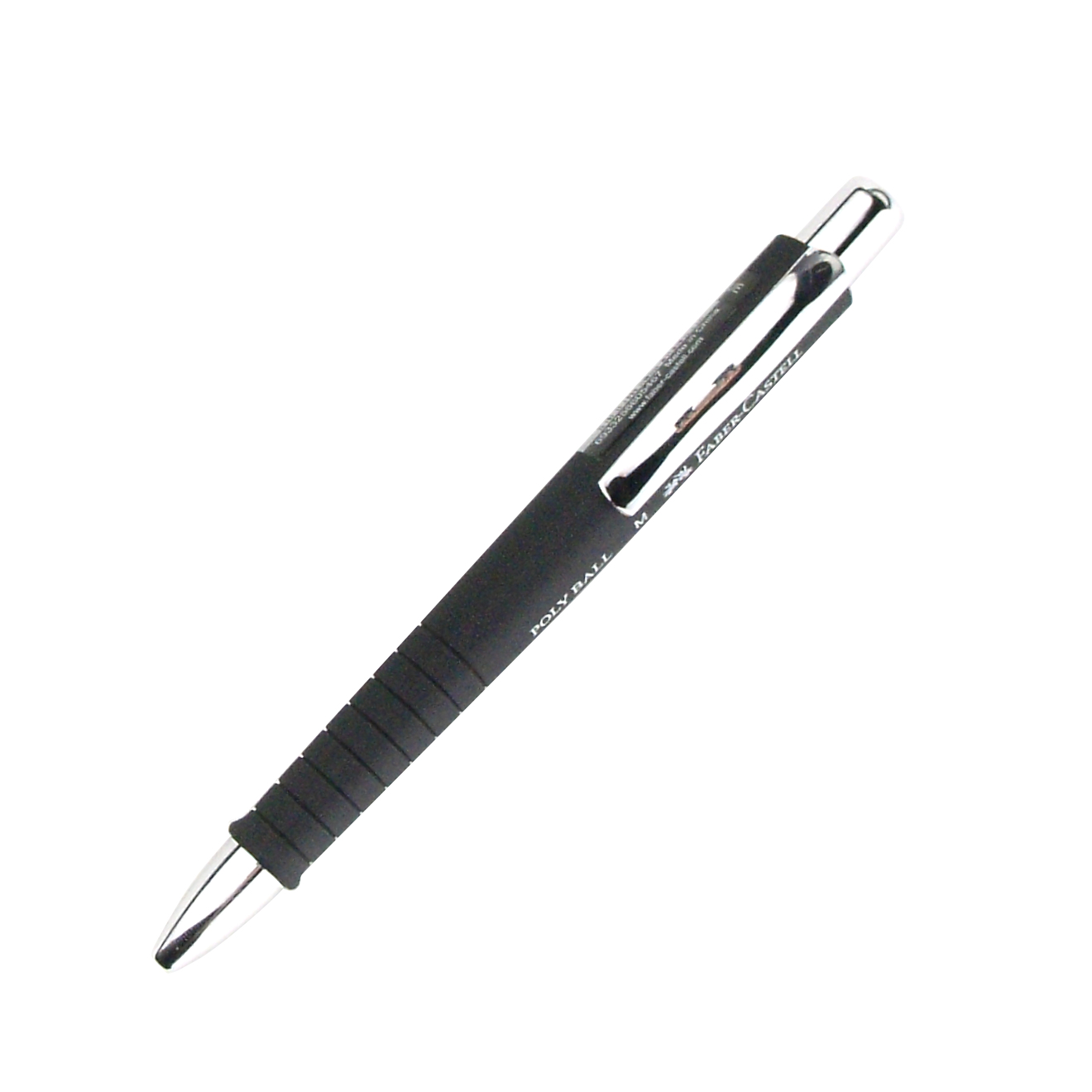 FaberCastell Poly Ball Ballpoint Pen Medium (Black) InexPens