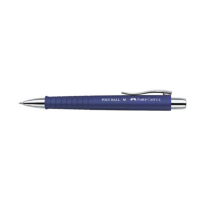 Blue Faber-Castell Poly Ball Ballpoint Pen Medium Tip