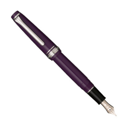 Blueberry with Rhodium Trim Sailor Professional Gear Slim (Sapporo) Fountain Pen