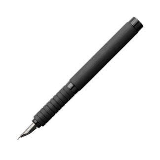 Faber-Castell Essentio Aluminium Fountain Pen (Black)
