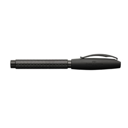 Faber-Castell Essentio Fountain Pen Side With Cap (Carbon)