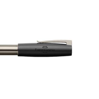 Faber-Castell Loom Fountain Pen Cap Clip (Gunmetal Polished)