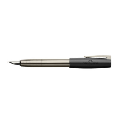 Faber-Castell Loom Fountain Pen Side (Gunmetal Polished)