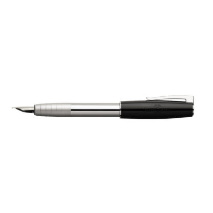 Faber-Castell Loom Fountain Pen Side (Piano Black)