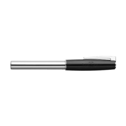 Faber-Castell Loom Fountain Pen Side With Cap (Piano Black)