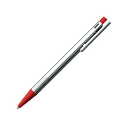 Lamy Logo Steel Ballpoint Pen (Red)
