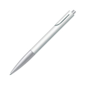 Lamy Noto Ballpoint Pen (Silver and White)