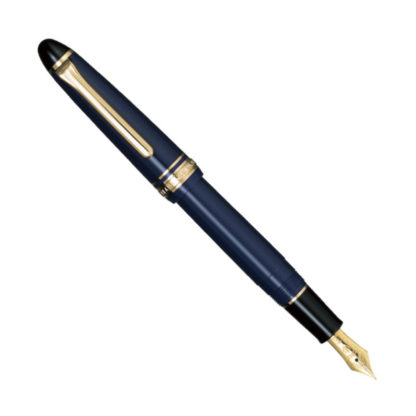 Luxury Sailor 1911 Standard Fountain Pen (Blue with Gold Trim)
