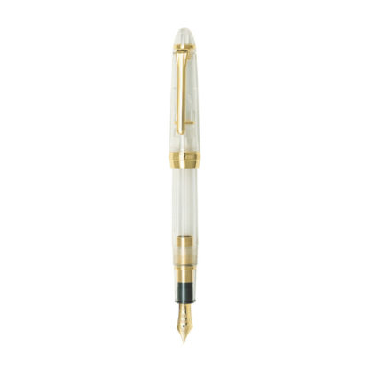 Luxury Sailor 1911 Standard Fountain Pen (Demonstrator with Gold Trim)