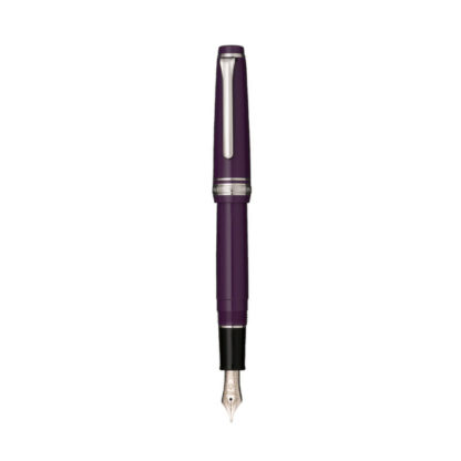 Luxury Sailor Professional Gear Slim (Sapporo) Fountain Pen (Blueberry with Rhodium Trim)