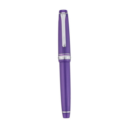 Rare Sailor Professional Gear Slim (Sapporo) Fountain Pen (Metallic Violet with Rhodium Trim)