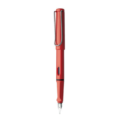 Red Lamy Safari Fountain Pen