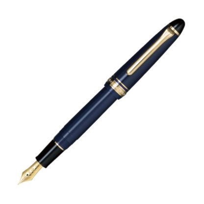 Sailor 1911 Standard Fountain Pen (Blue with Gold Trim)