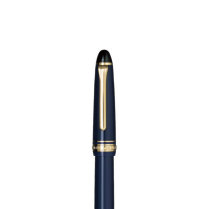 Sailor 1911 Standard Fountain Pen Clip Cap (Blue with Gold Trim)