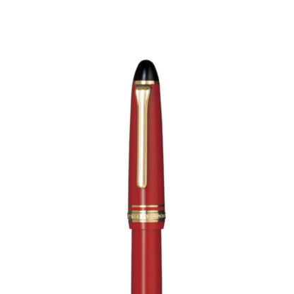 Sailor 1911 Standard Fountain Pen Clip Cap (Red with Gold Trim)