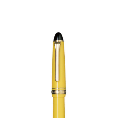 Sailor 1911 Standard Fountain Pen Clip Cap (Yellow with Gold Trim)