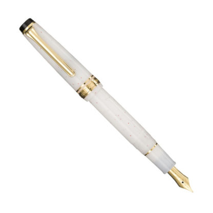Sailor Professional Gear Shikiori Fountain Pen Yukitsubaki With Cap Posted (Snow Camellia)