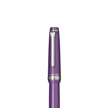 Sailor Professional Gear Slim (Sapporo) Fountain Pen Cap (Metallic Violet with Rhodium Trim)