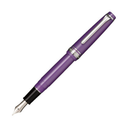 Sailor Professional Gear Slim (Sapporo) Fountain Pen (Metallic Violet with Rhodium Trim)