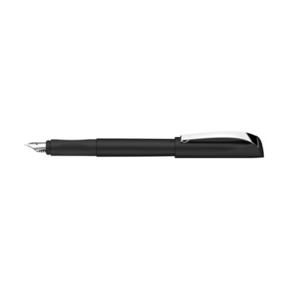 Schneider Ceod Shiny Fountain Pen Side (Spider Black)